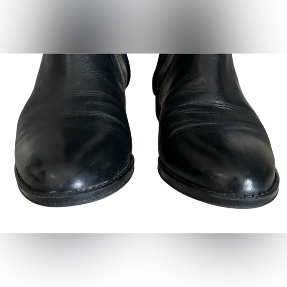 Sam Edelman Tall Black Leather and Suede Women's Patton Riding Boots Size 8.5 - Picture 11 of 16